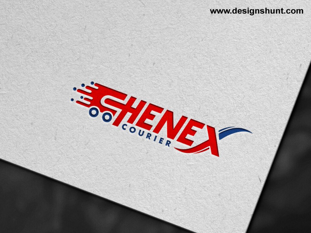 Chenex Courier Currier 3D Logo Design Chennai Karnataka parcel delivery Parcel delivery in truck