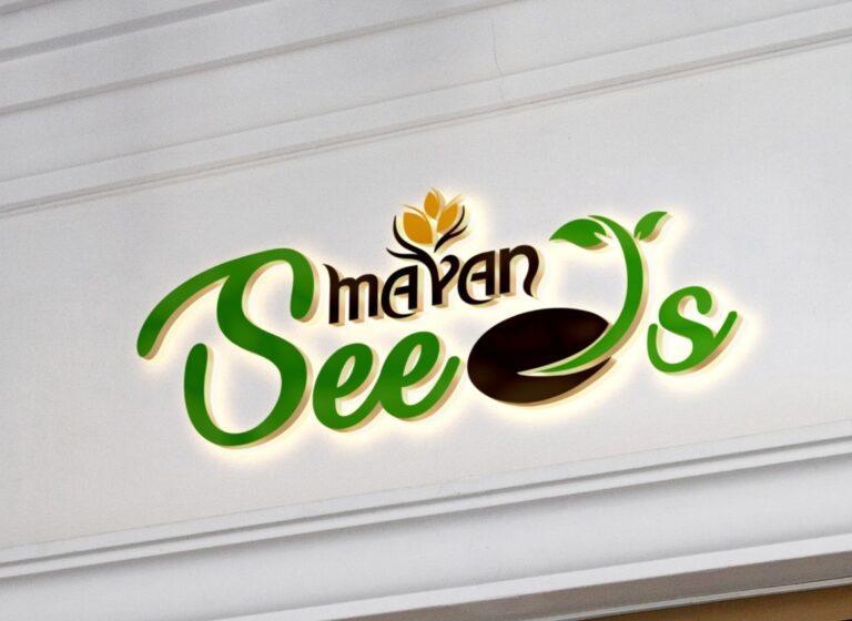 Mayan Seeds Logo, MS letter seeds logo , Business Logo, Corn Logo, Farming Logo, Agriculture Logo, 2 different design option just ₹2999