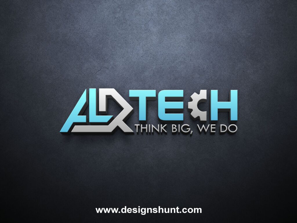 ALR Tech IT technologies company business logo design