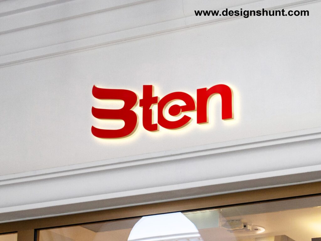 B10 Online Trading Business logo design 3