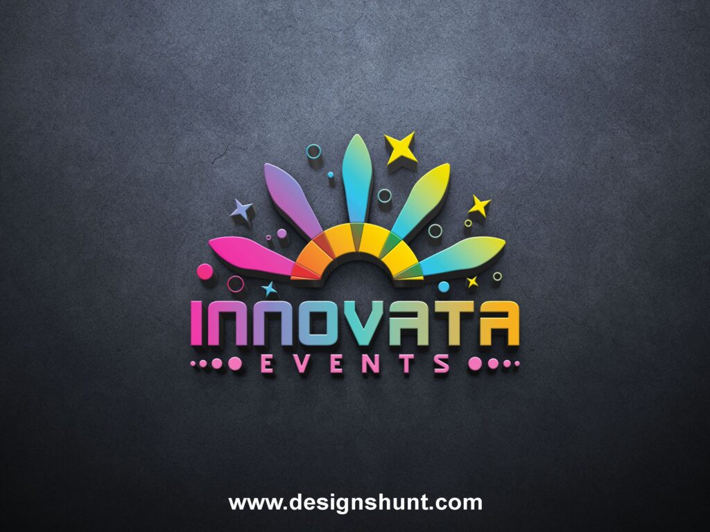 Innovata Events Logo Design for events management businesses